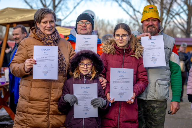 Jeges Fürdés 2025. Fotó: Pálvölgyi Krisztina